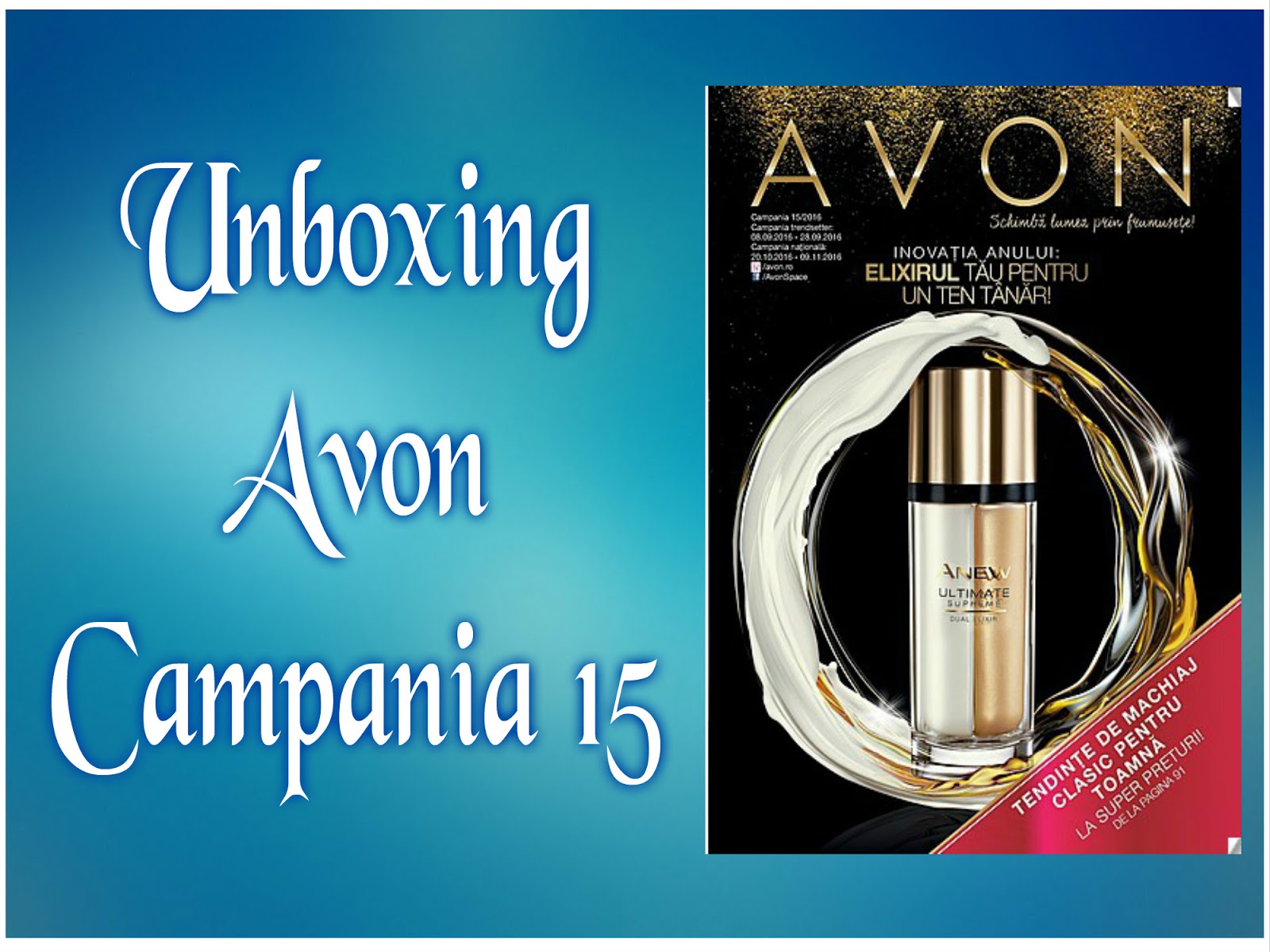 Unboxing Avon Campania 15 2016