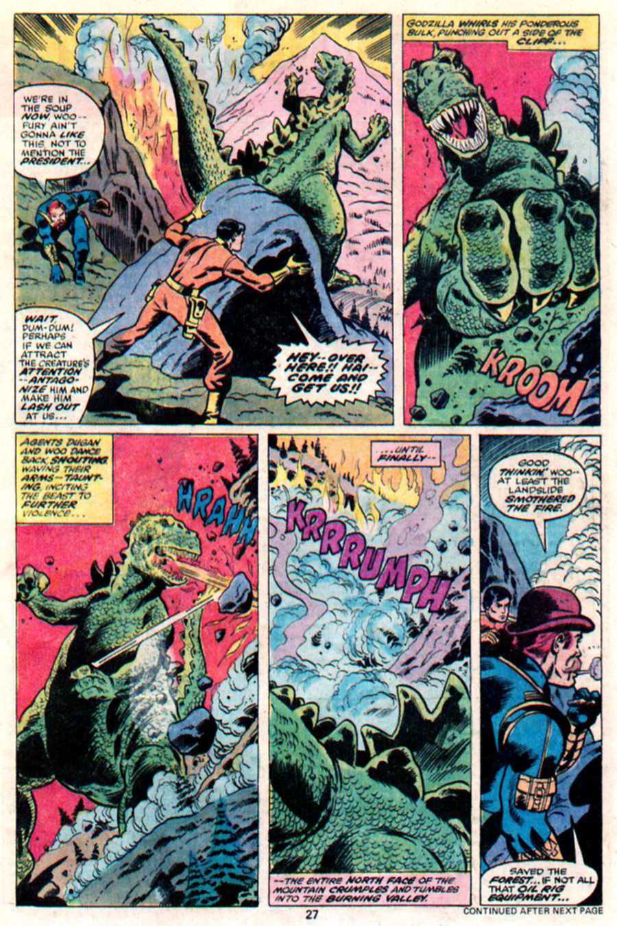 Read online Godzilla (1977) comic -  Issue #1 - 16