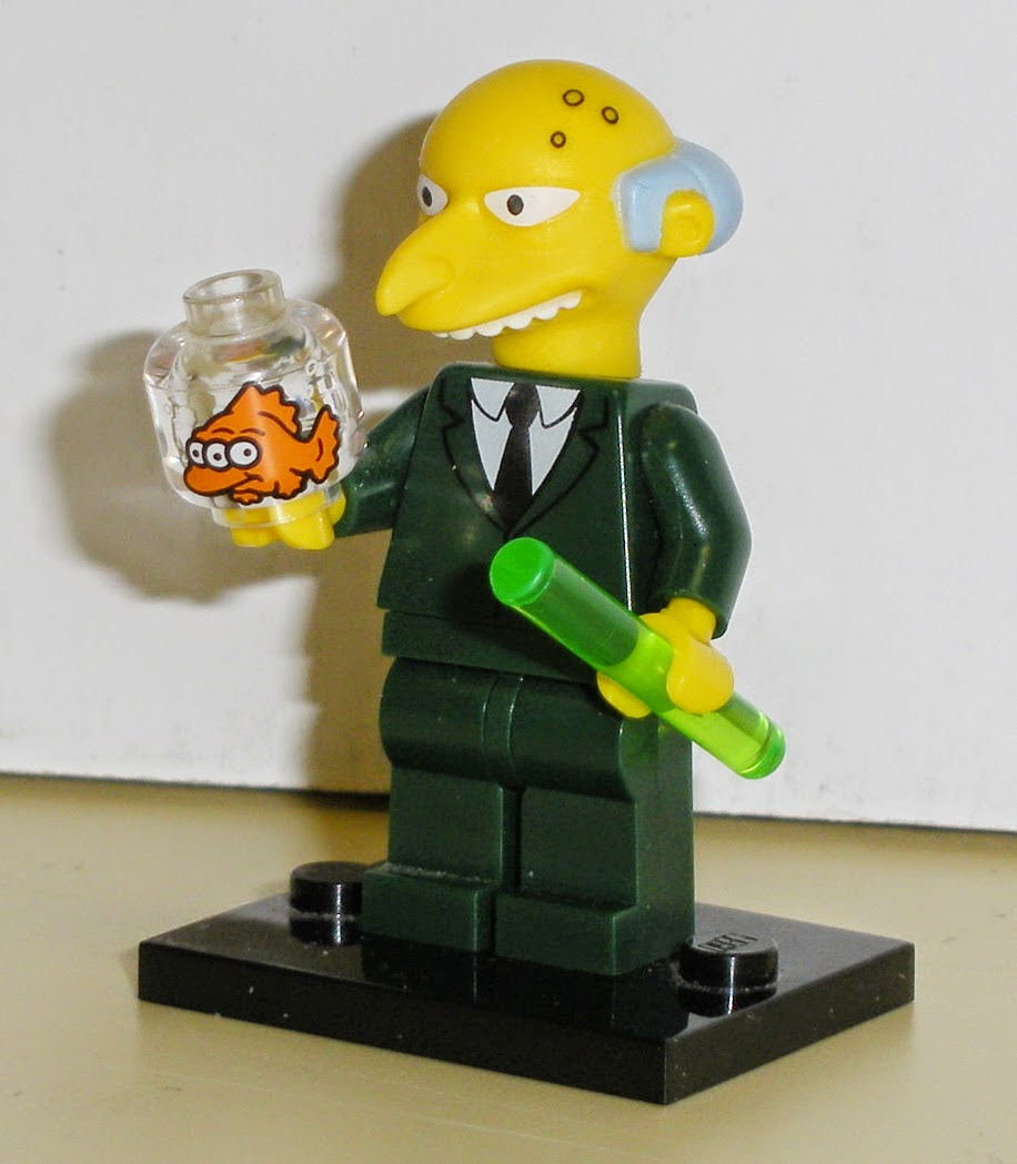 Midnight Rant: Review: LEGO Simpsons Collectible Minifigures 1
