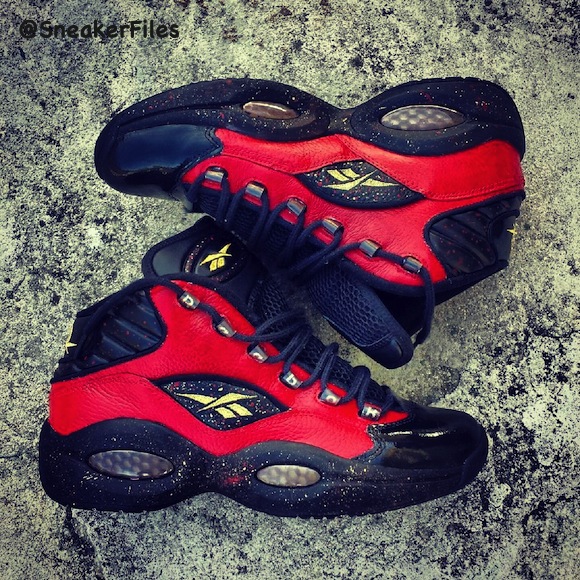red and gold reebok questions
