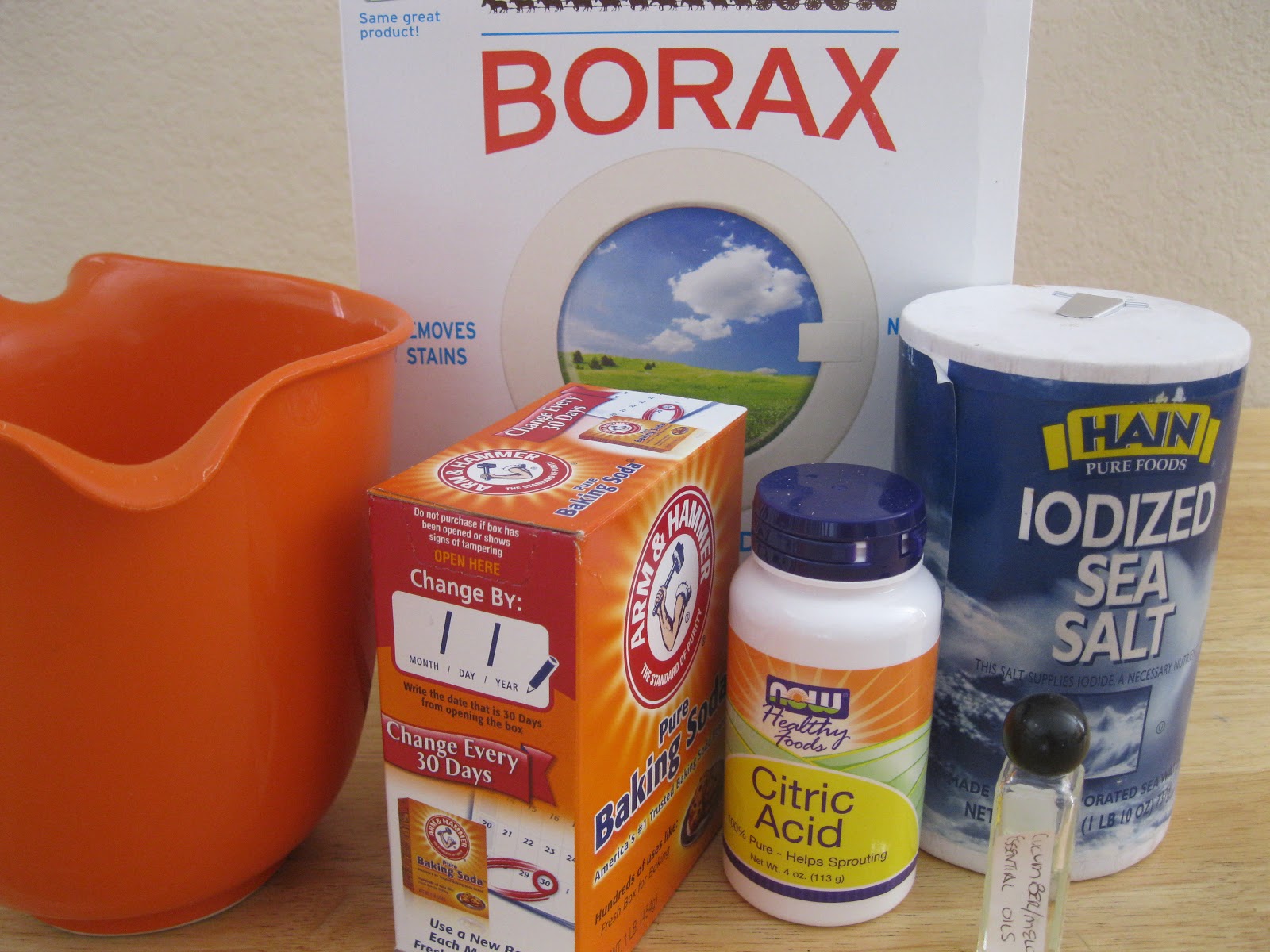 Maple Hill 101 Homemade Dishwasher Detergent