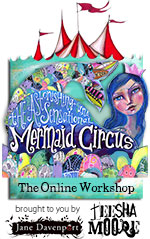 Teesha Moore & Jane Davenport/ Mermaid Circus Class