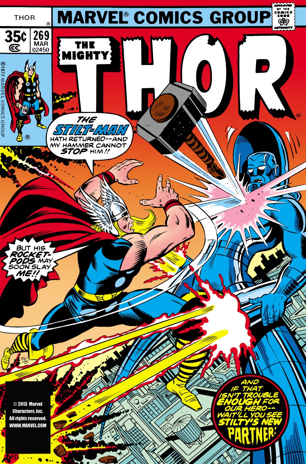 Read online Thor (1966) comic -  Issue #269 - 1