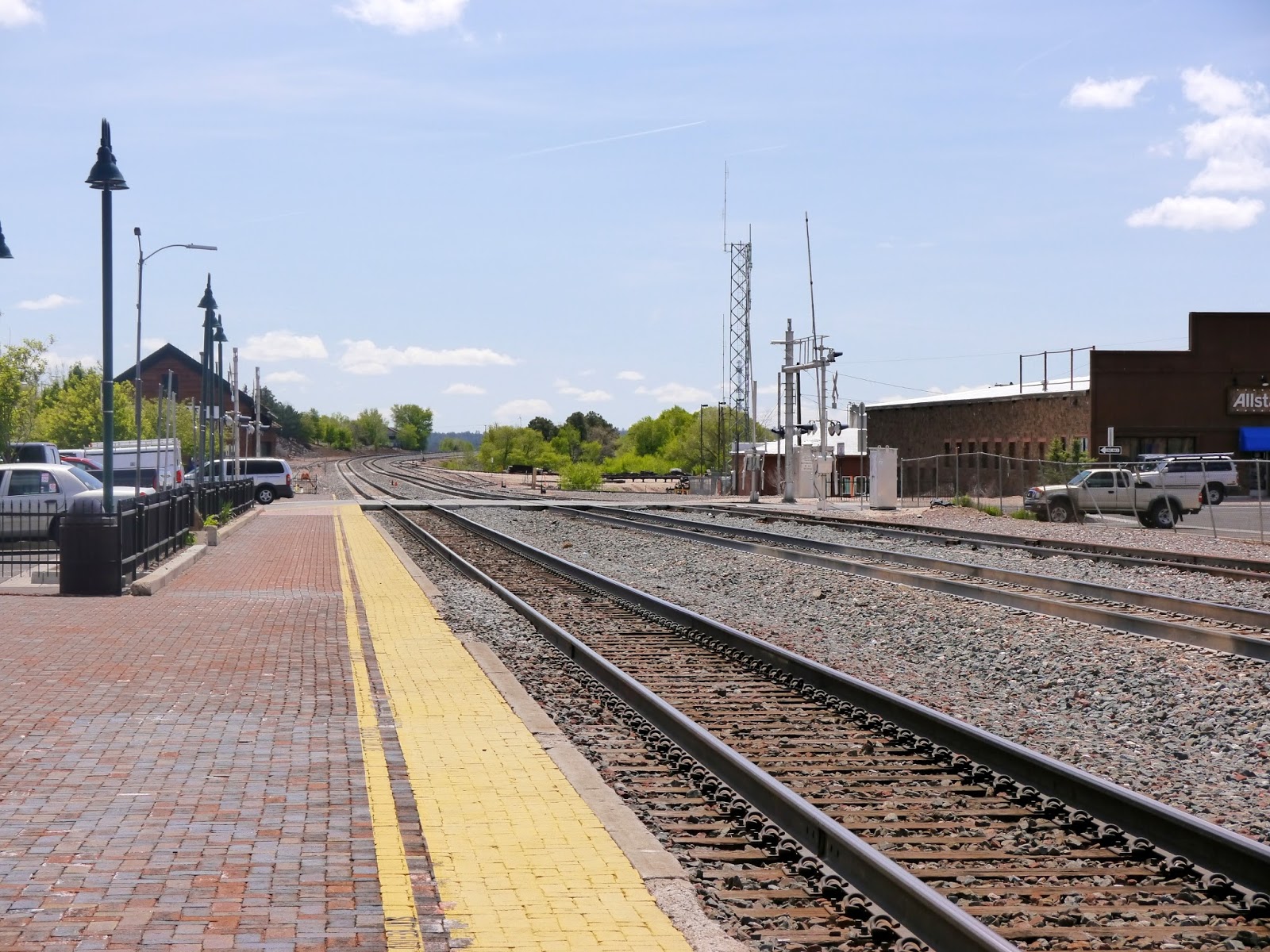 American Travel Journal Historic Railroad Depot Flagstaff