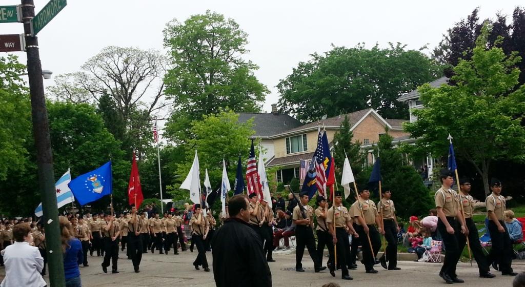 For What It's Worth Norwood Park Memorial Day Parade photos