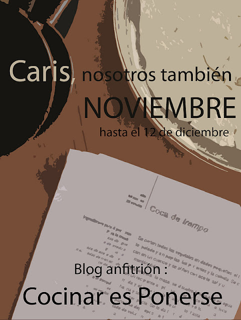 Blog anfitrión 10ª receta Caris...¡Nosotros También!