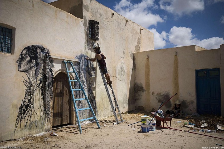 فن الرسم على الجدران ـ فن الر سم الجرافيتي ـــ 2