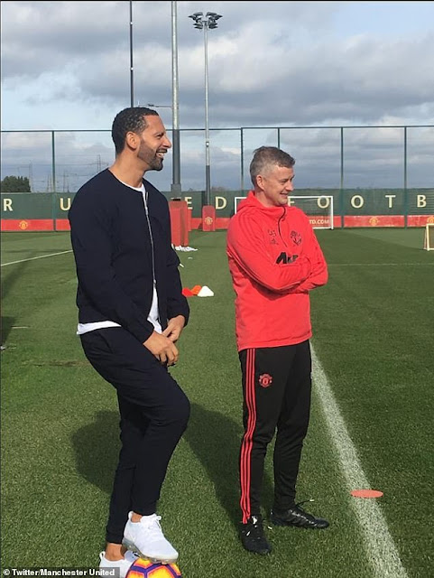 Hasil gambar untuk ferdinand ole gunnar solskjaer