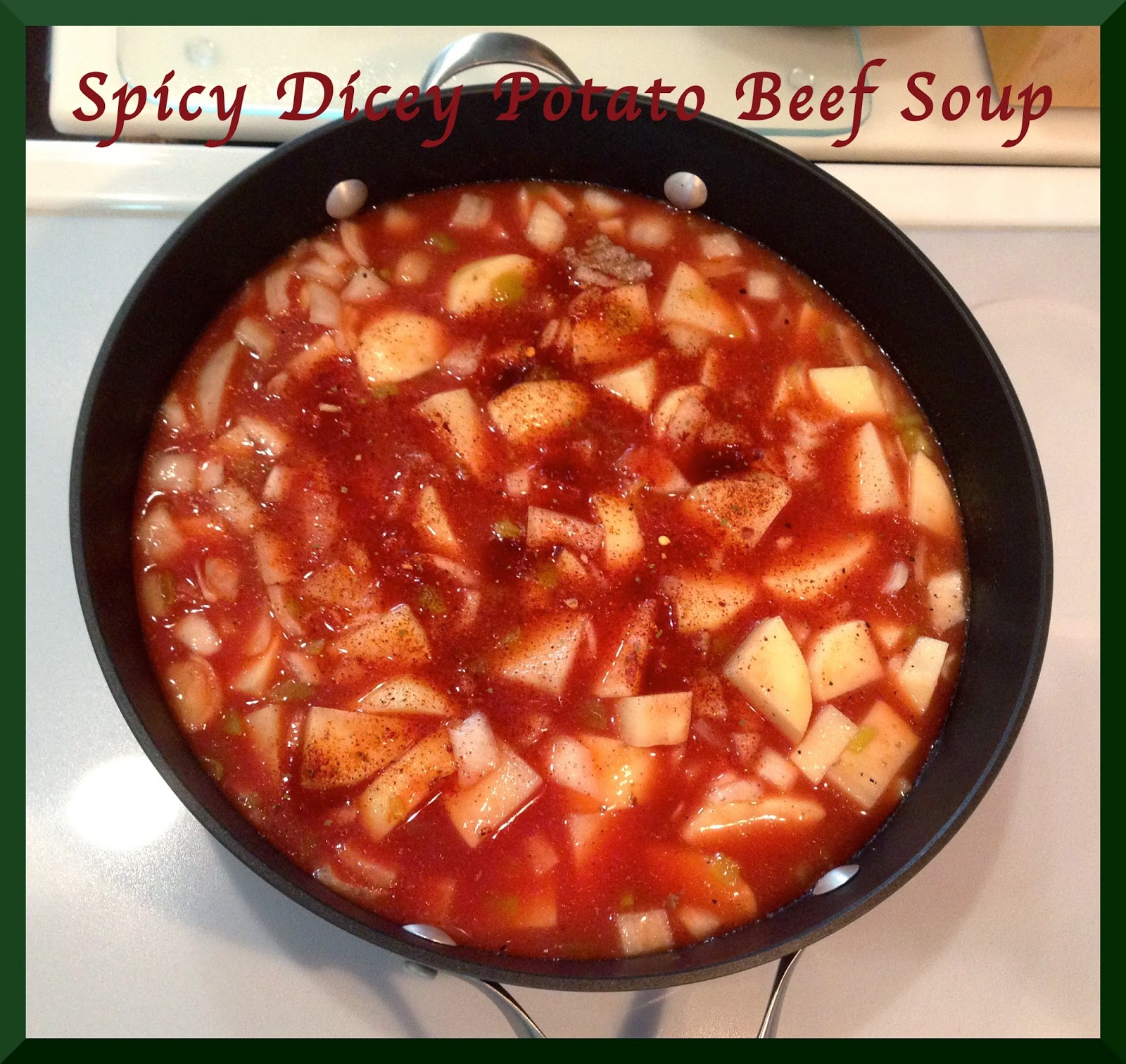 Spicy Potato Beef Soup