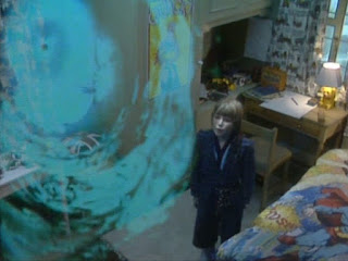 Chocky appears  to Matthew in his bedroom.
