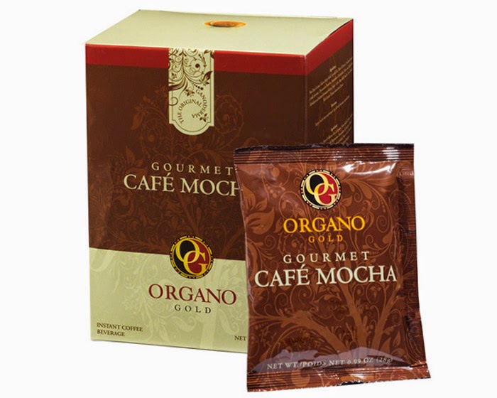 Gourmet Café Mocha Organo Gold Cafe giảm cân vị Ca cao