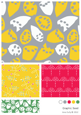 Anna+Duffy+Graphic+Seed Pattern course showcase part 2 - Module 3 (April 2012 class)