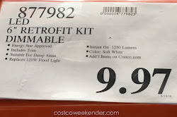 retrofit costco led feit kit dimmable deal