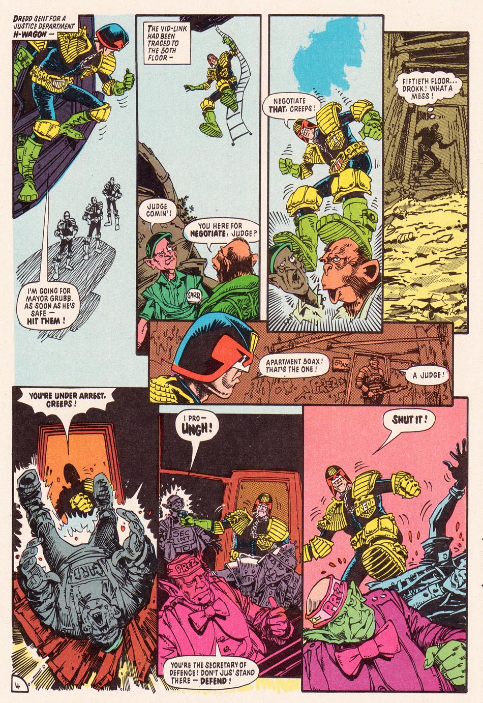 Read online Judge Dredd: The Complete Case Files comic -  Issue # TPB 5 (Part 1) - 5