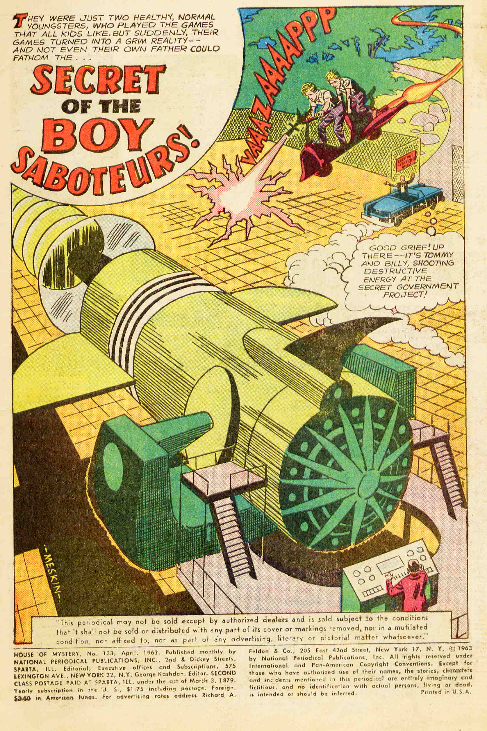 Read online House of Mystery (1951) comic -  Issue #133 - 3