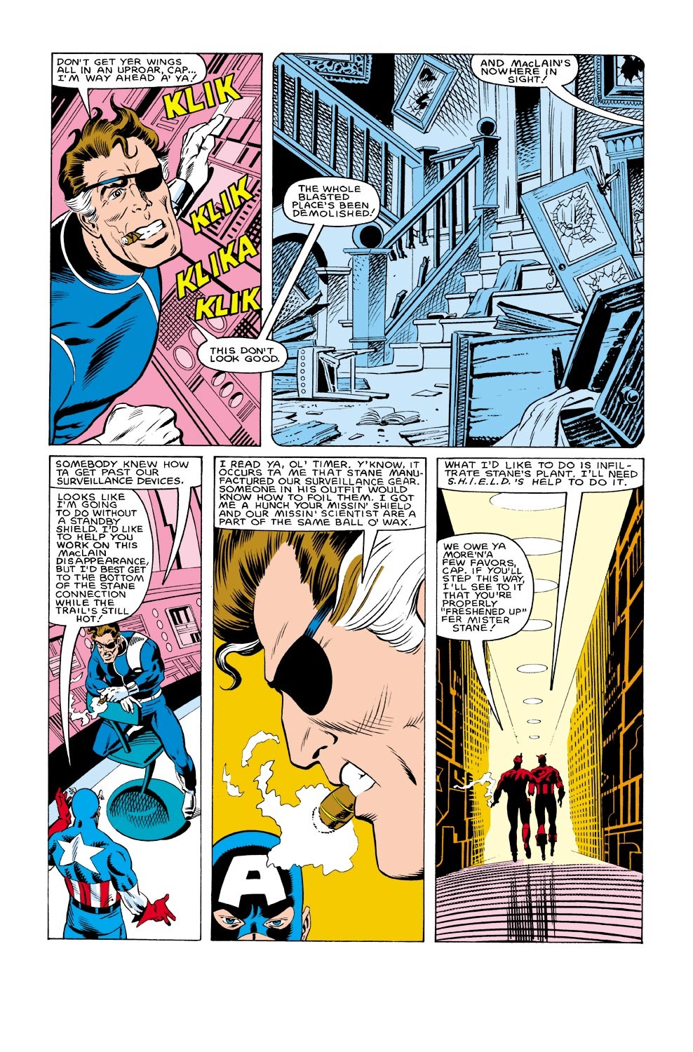 Captain America (1968) Issue #304 #232 - English 7