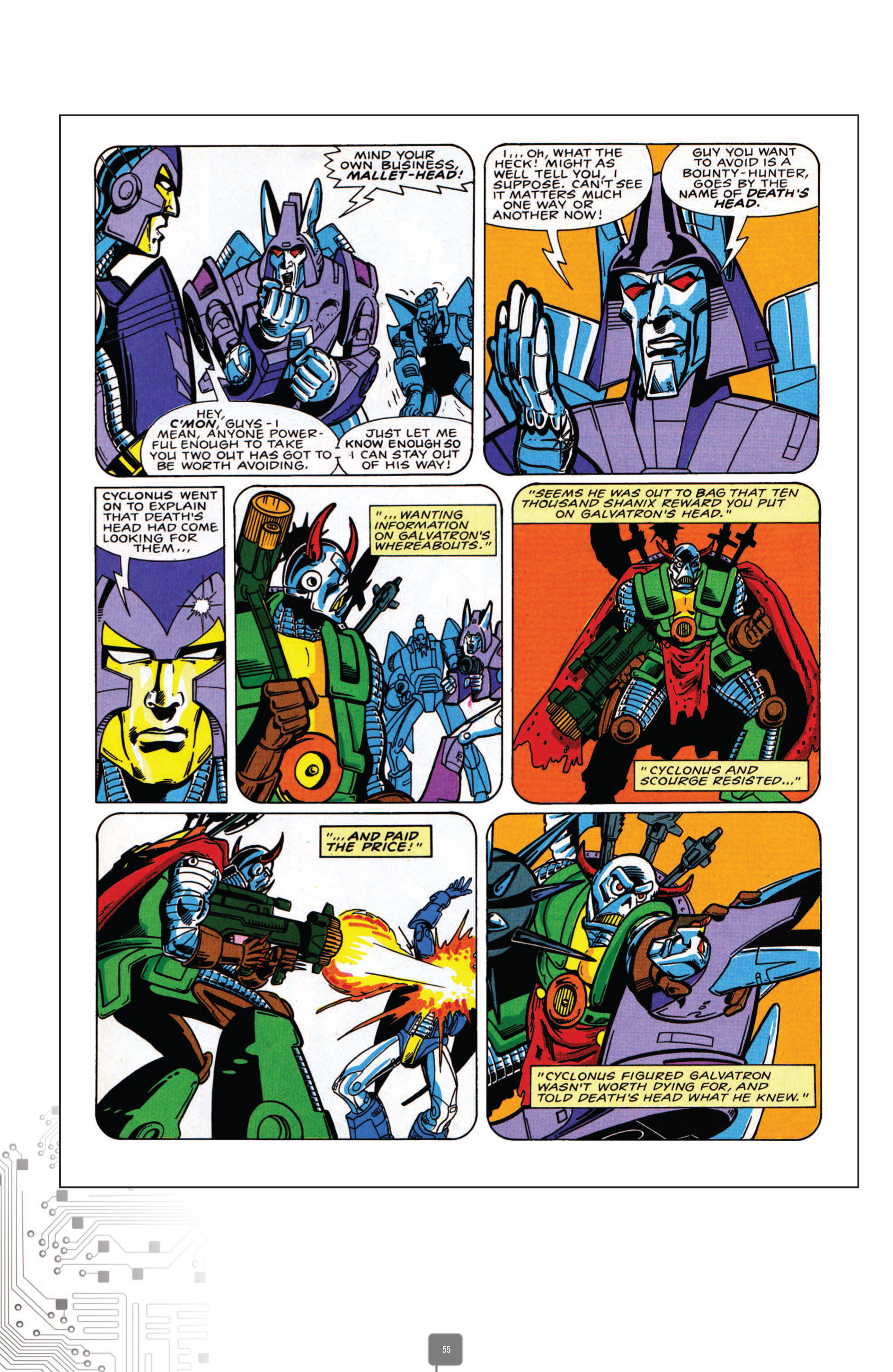 Read online The Transformers Classics UK comic -  Issue # TPB 4 - 55