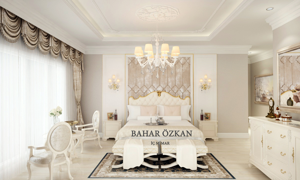 Ic Mimar Bahar Ozkan 3d Max Ile Ic Mekan Tasarimi Sunumu Yapilir Kisiye Ozel Yatak Odasi Tasarimi