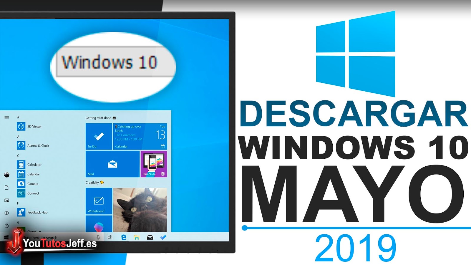 Como Descargar Windows 10 Mayo 2019 Gratis Ultima Versión