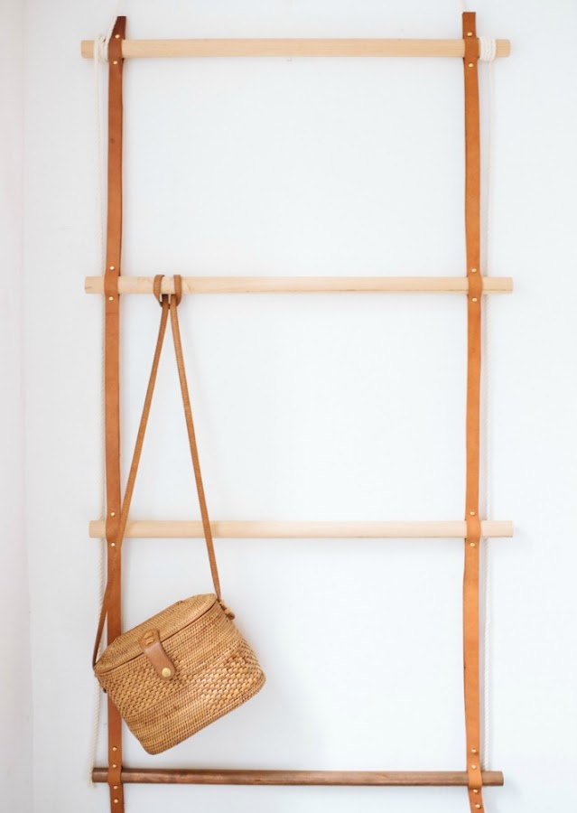 Una idea genial para el perchero de tu dormitorio