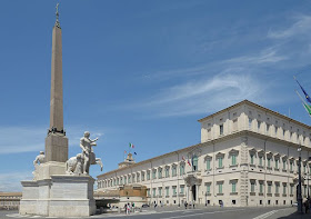 The Palazzo del Quirinale has been the residence in Rome of 30 popes, four kings and 12 presidents