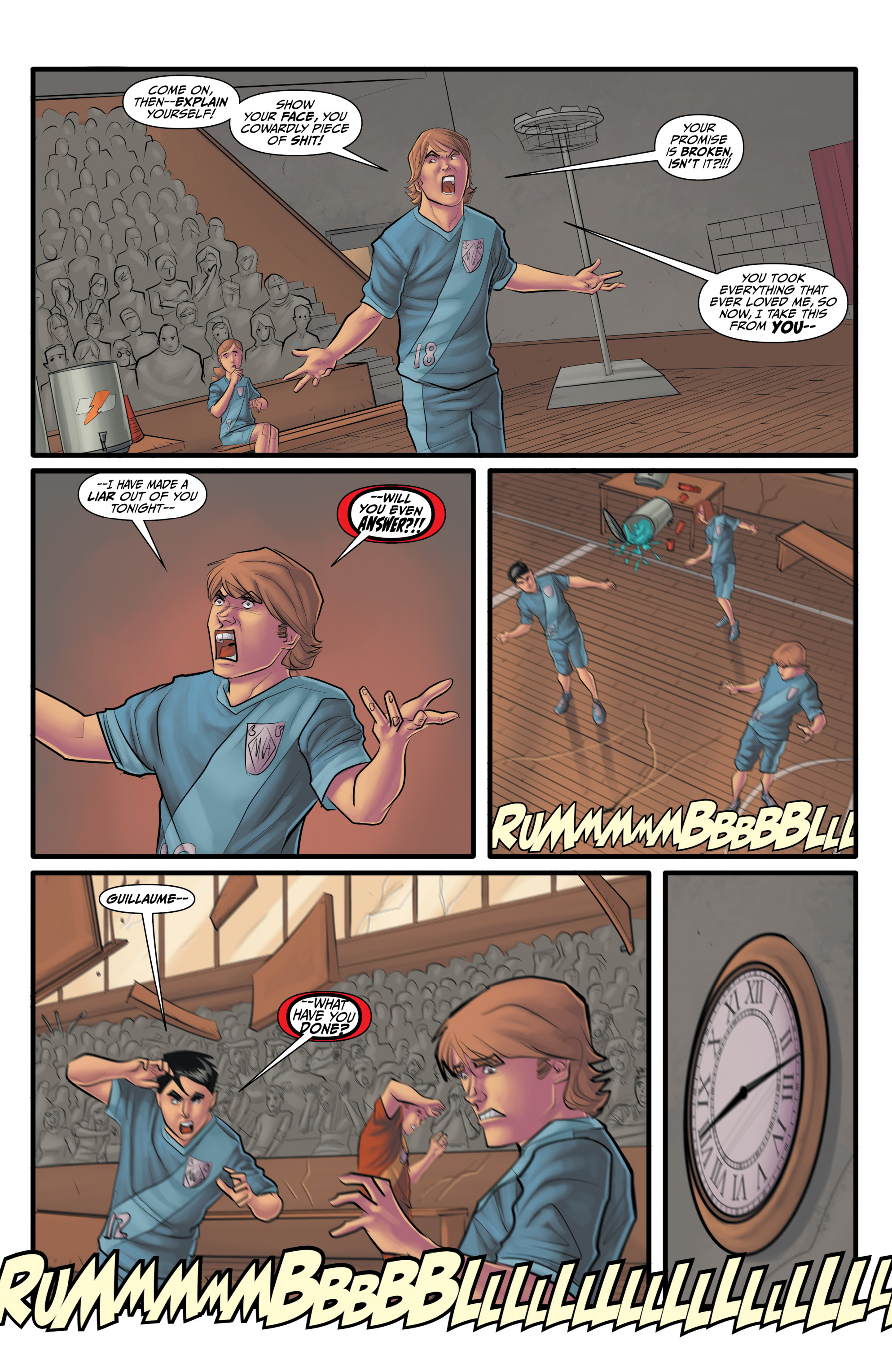 Read online Morning Glories comic -  Issue #49 - 30