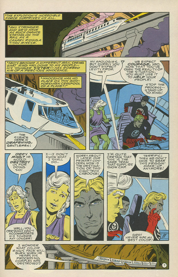 Read online Flash Gordon (1988) comic -  Issue #7 - 8