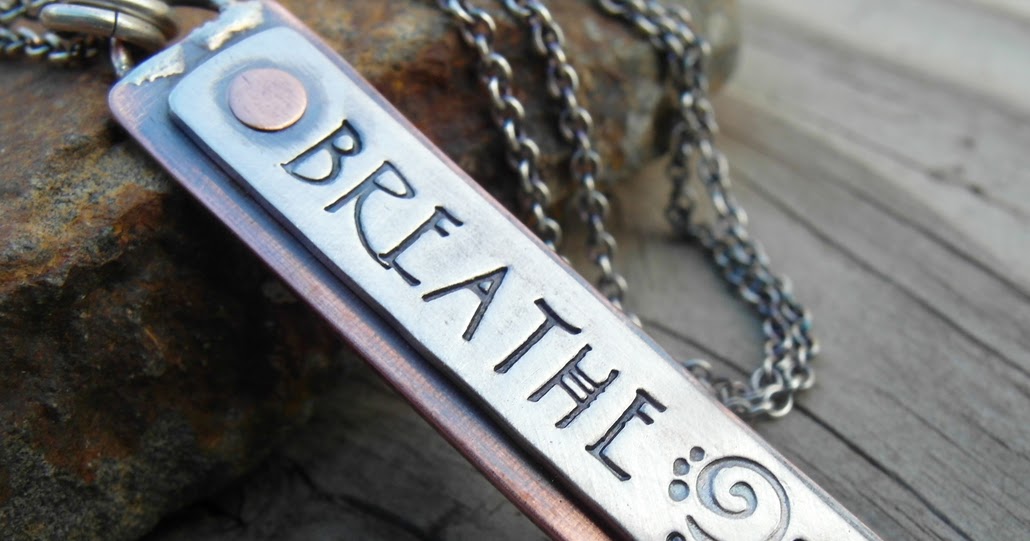 Cindy's Art and Soul Jewelry Words Have Power.