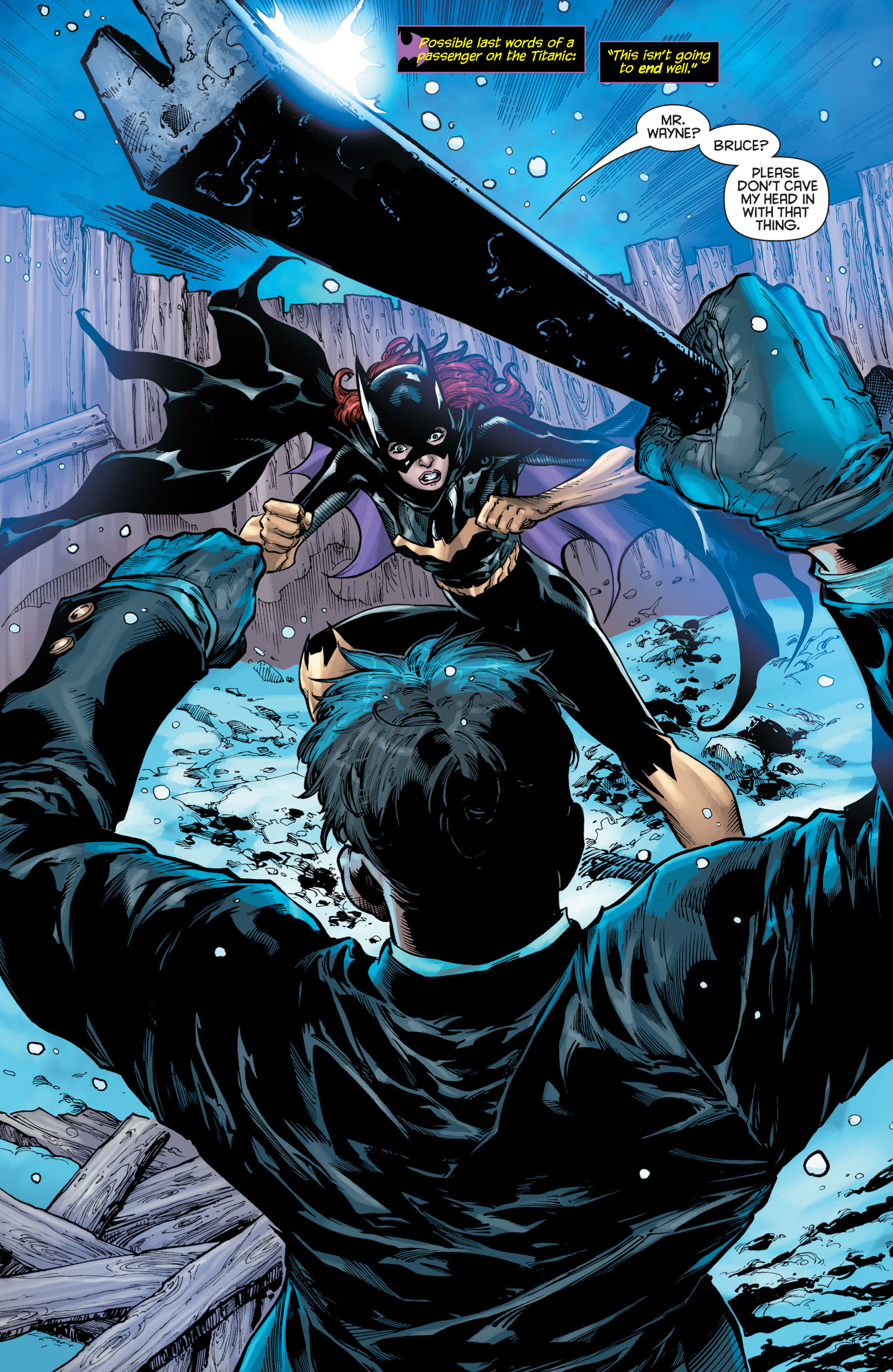Read online Batgirl (2011) comic -  Issue # _TPB The Darkest Reflection - 115
