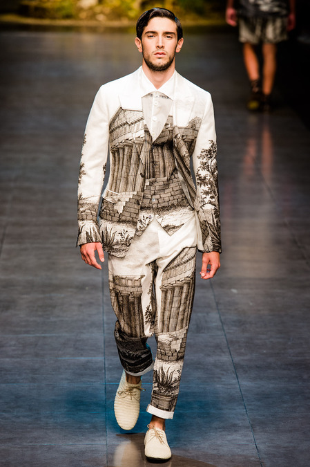 RUNWAY REPORT.....Milan Menswear Fashion Week: Dolce & Gabbana S/S 2014 ...