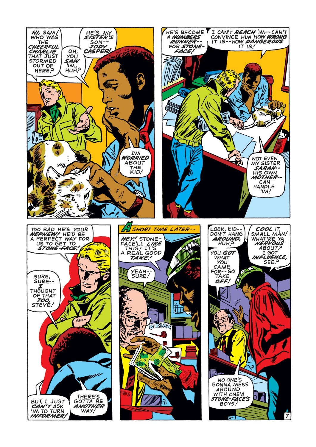 Read online Captain America (1968) comic -  Issue #134 - 8