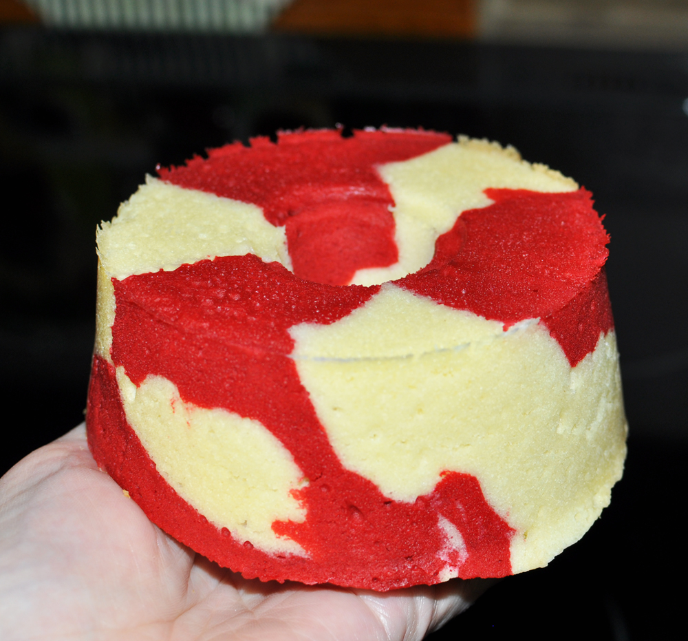 The Bake More Marbled Red Velvet Cream Cheese Pound Cake Yummmm