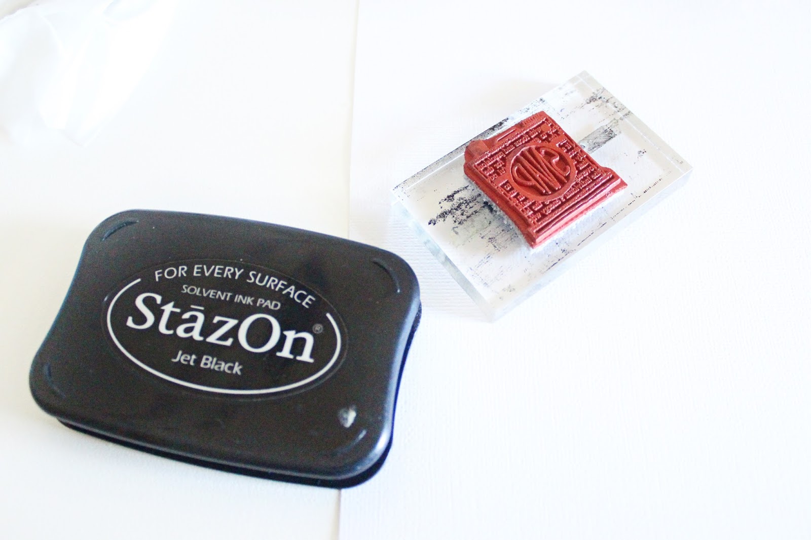 StazOn Jet Black Solvent Ink Pad