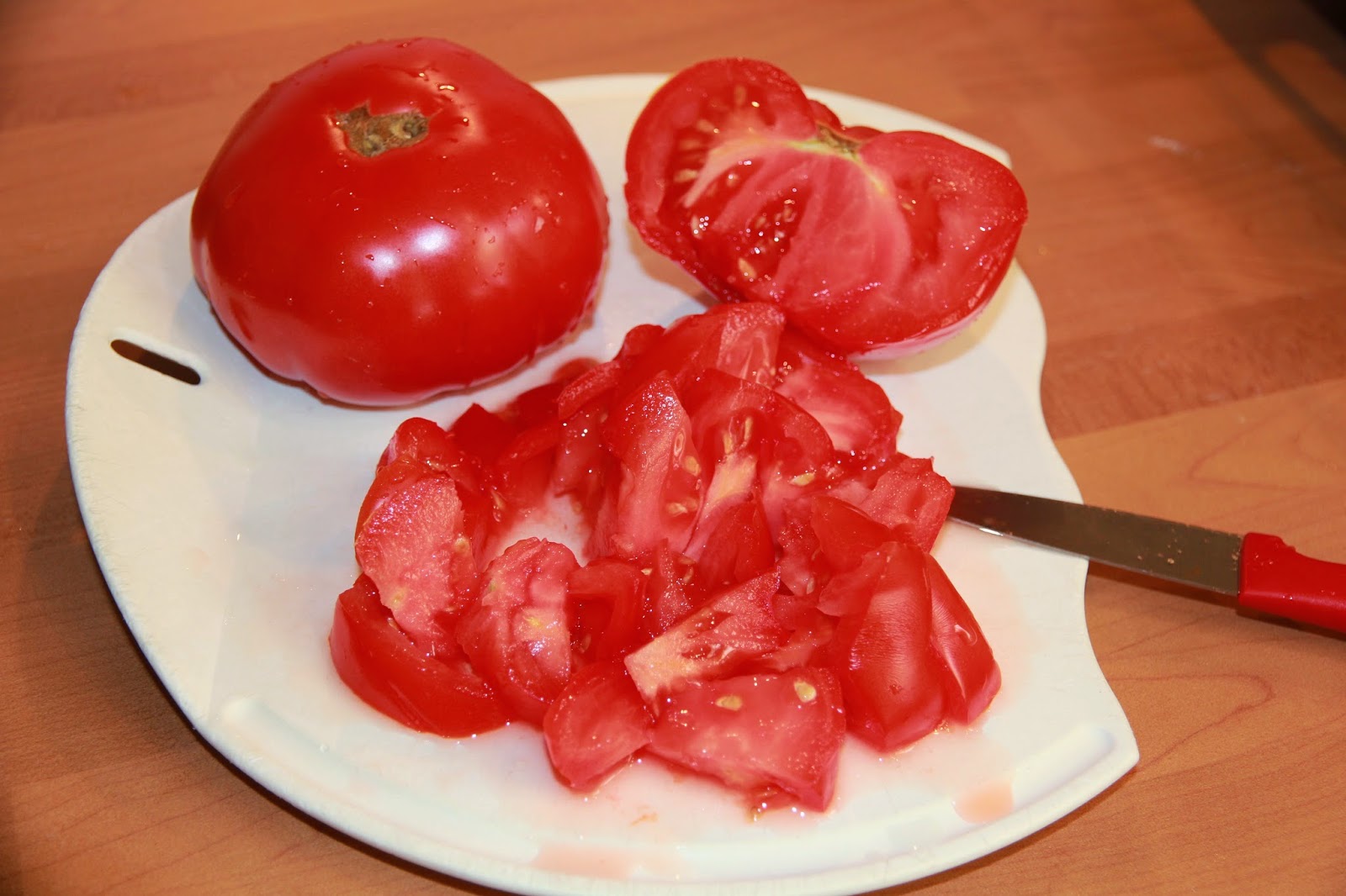 Lachs auf Tomatenbett / Семга на томатной подушке ~ Kulinarica