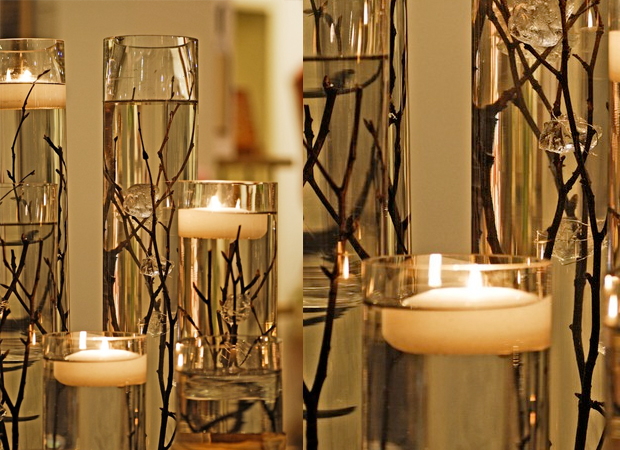 Candle Centerpieces