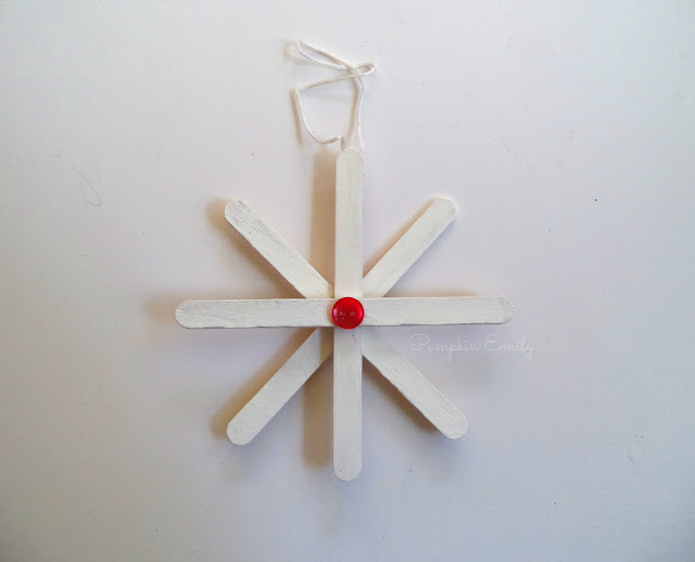 DIY Snowflake Ornament