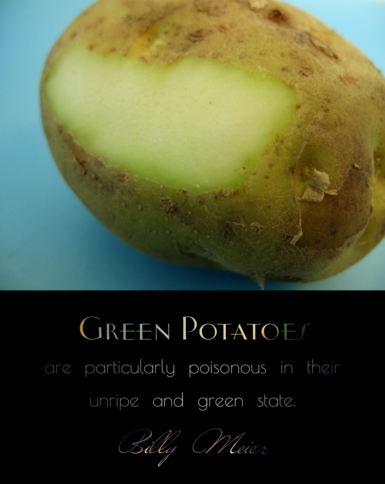 Poisonous potato update