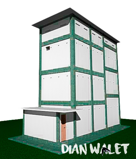 Bentuk Konstruksi Rumah Walet Ideal Dian Desain Kecil