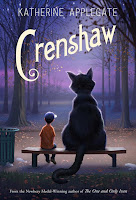 Crenshaw Katherine Applegate book cover Crenshaw Katherine Applegate book cover