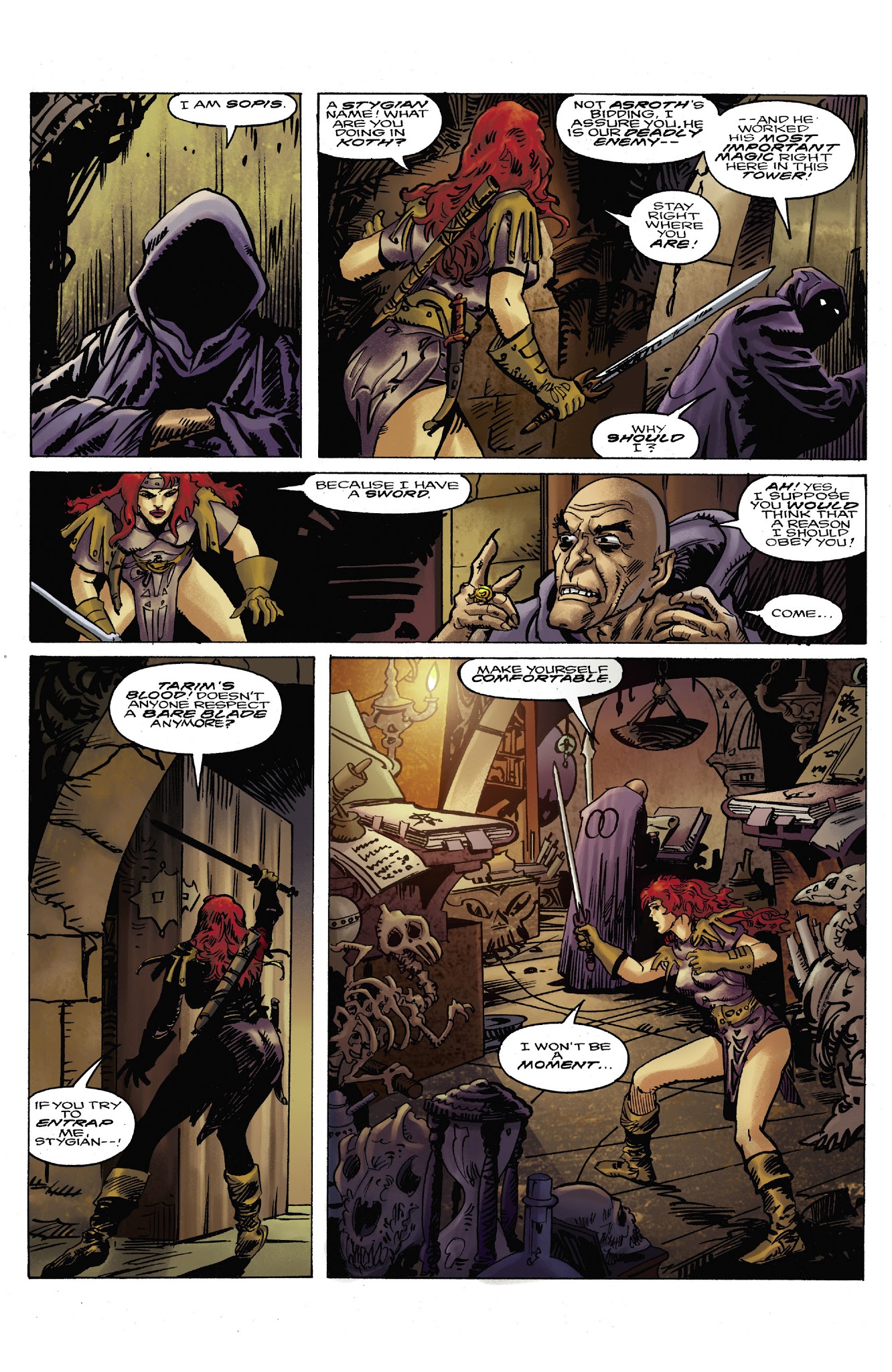 Read online Classic Red Sonja Re-Mastered comic -  Issue #2 - 10