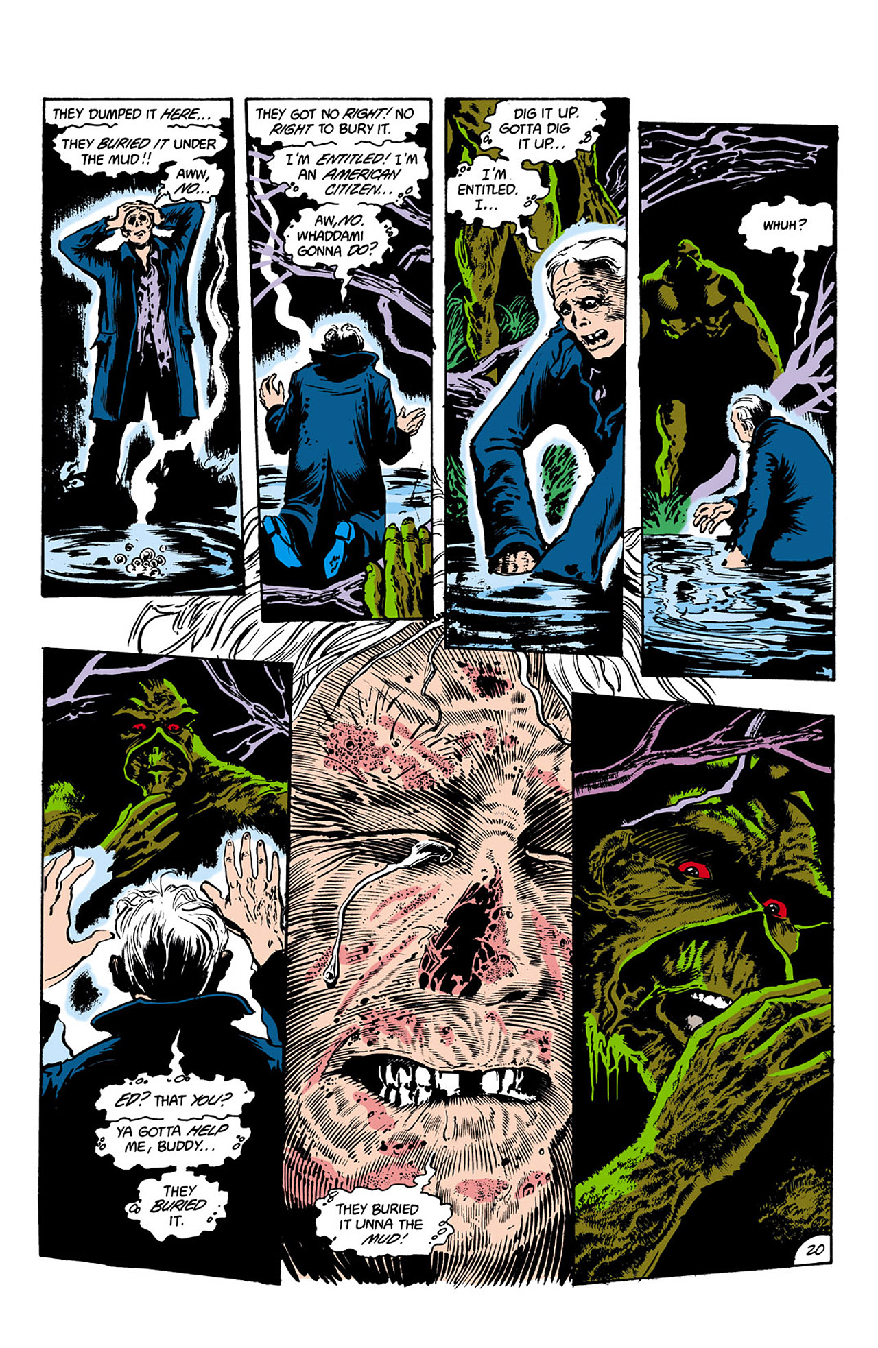Read online Swamp Thing (1982) comic -  Issue #35 - 21