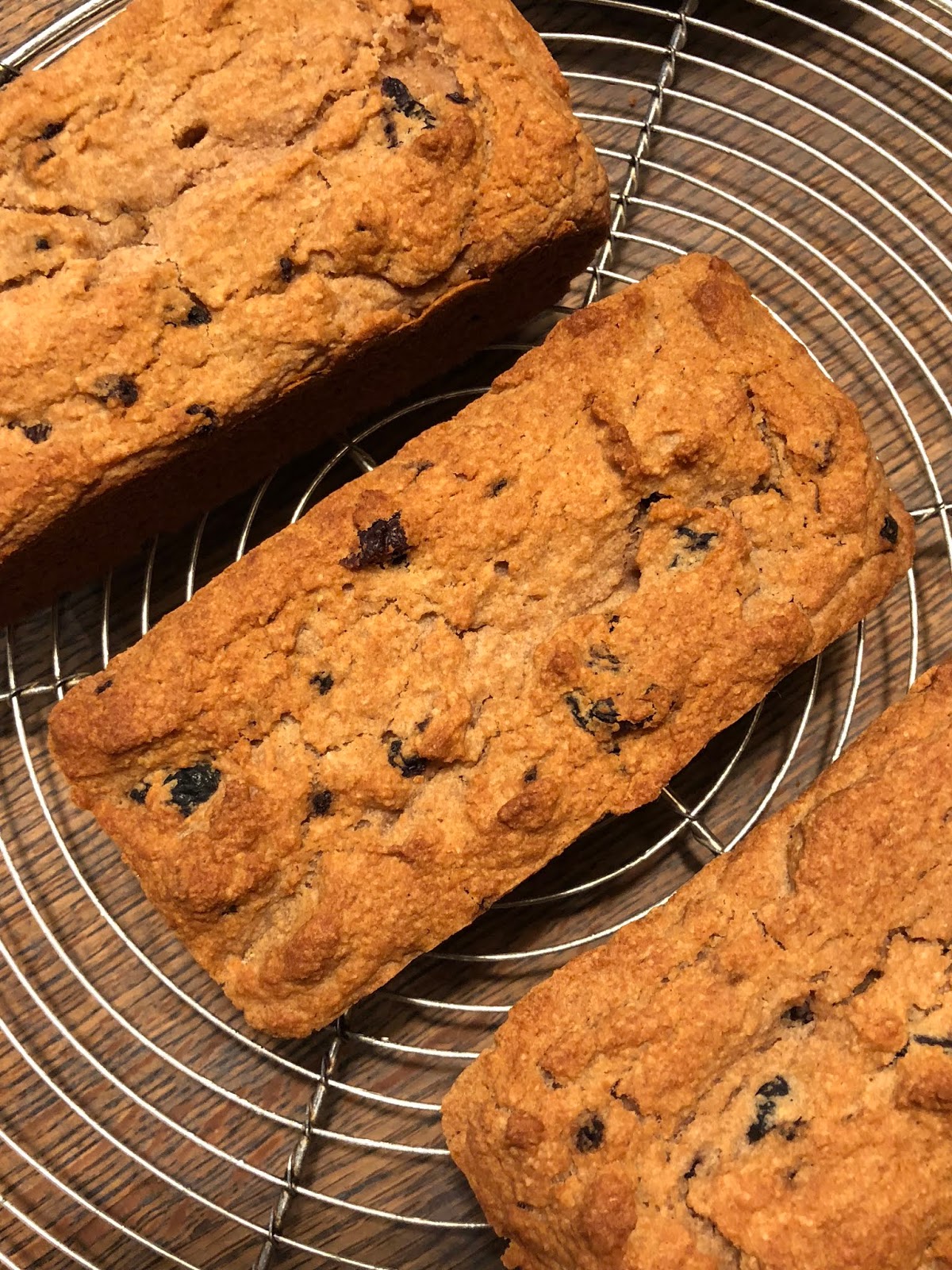 My Little Blue Heron Applesauce Loaf Grain and Sugar Free