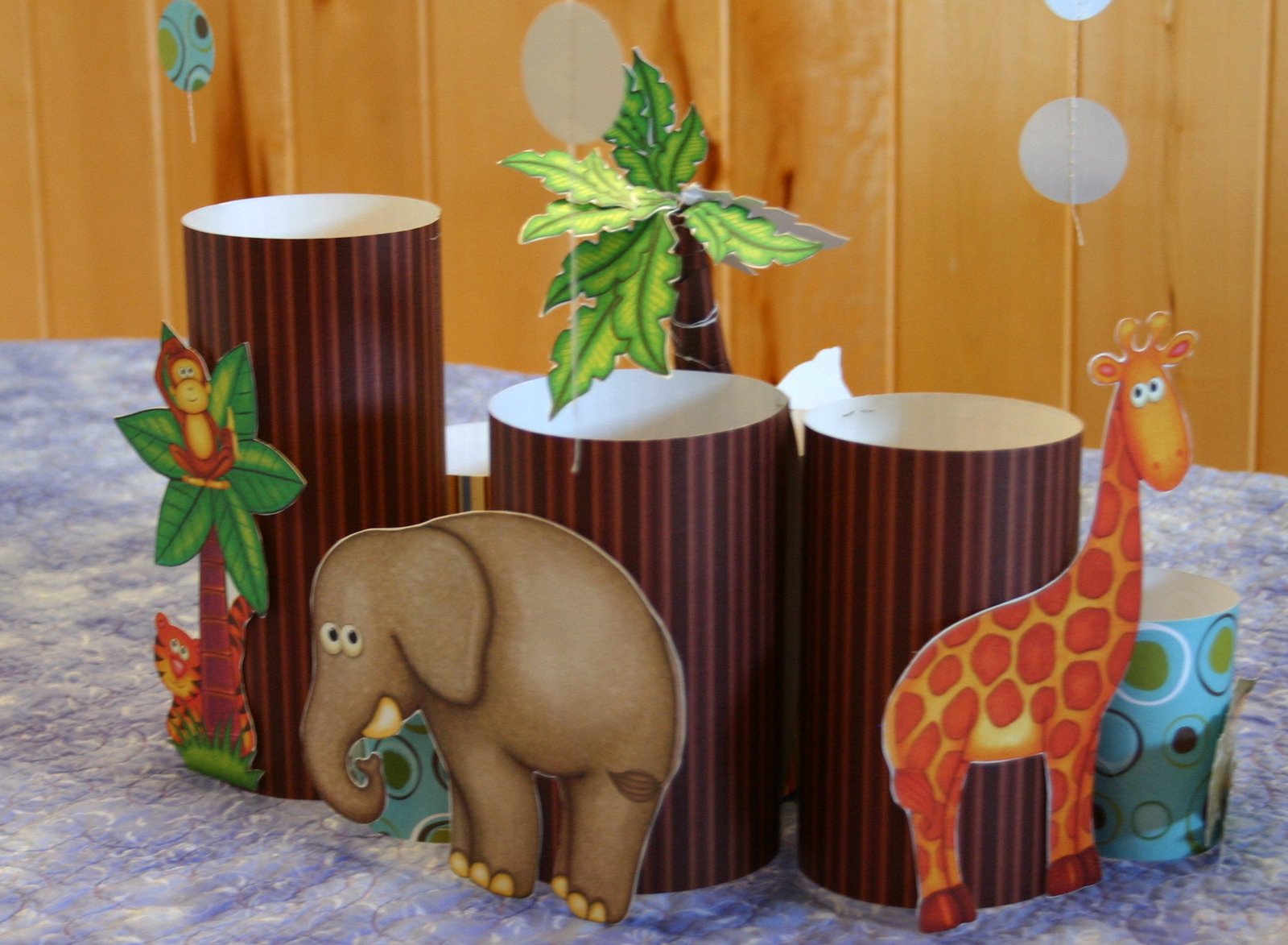 Li'l Buck's Creations Jungle Safari Baby Shower Decorations