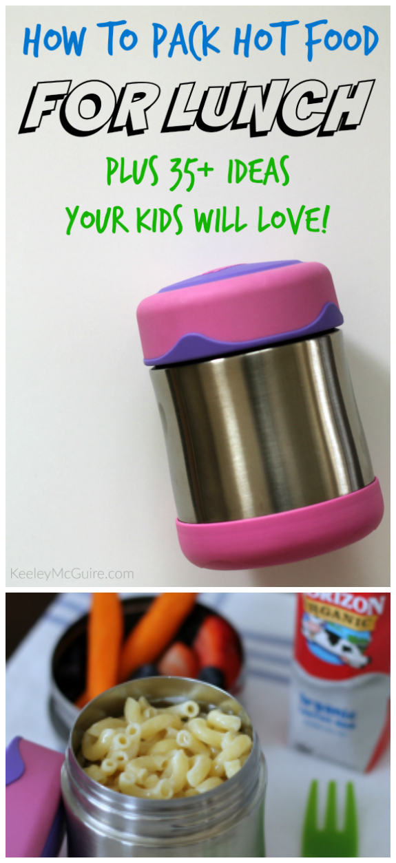 Gluten Free & Allergy Friendly How to Pack Hot Foods in a Thermos