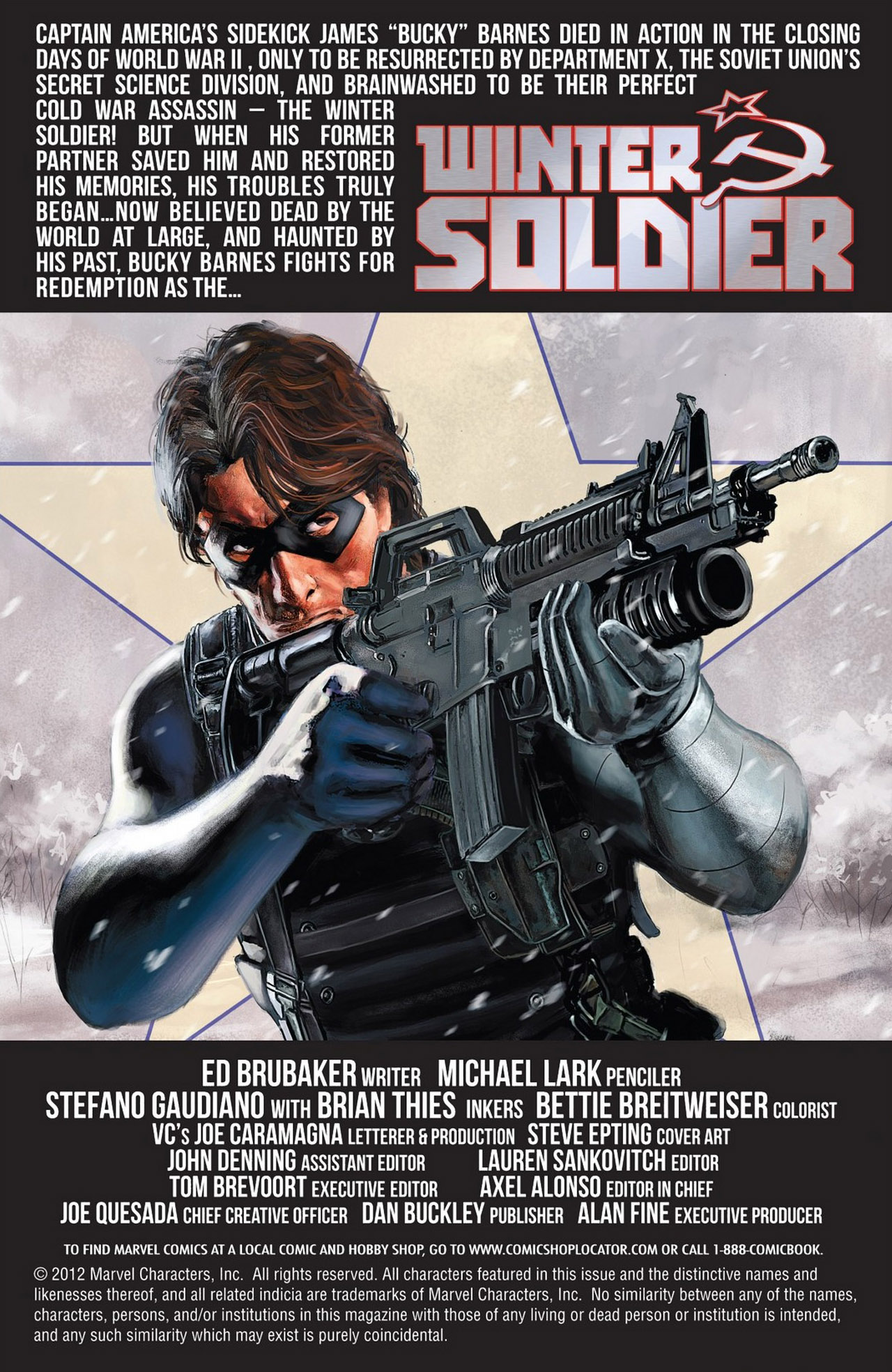 Read online Winter Soldier comic -  Issue #6 - 2