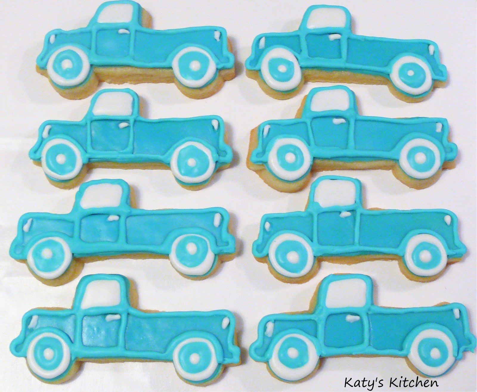 Katy's Kitchen Pickup Truck Cookies