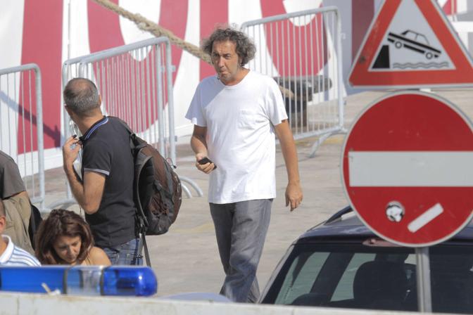 paolo sorrentino sul set di cafonal