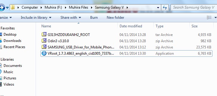 Cara Root Samsung Galaxy V SM-G313HZ