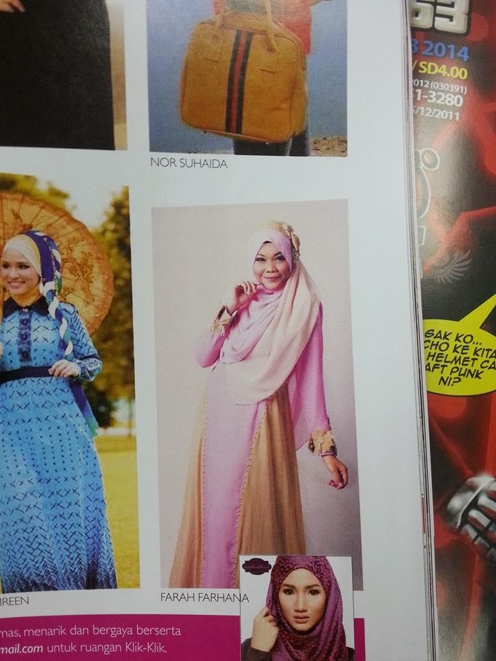 Spotted me in Hijab Fesyen Magazine