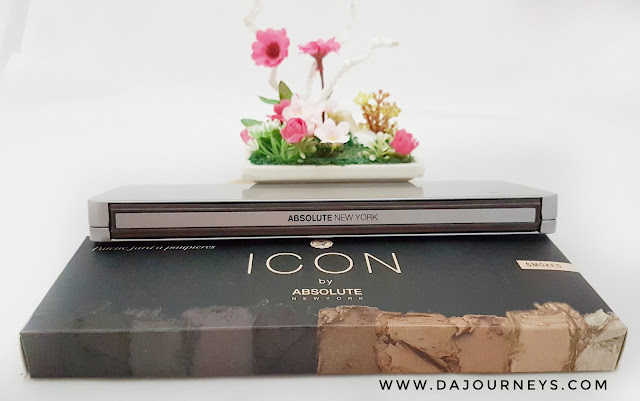 [Review] ICON EYE SHADOW Smoked Palette by Absolute New York